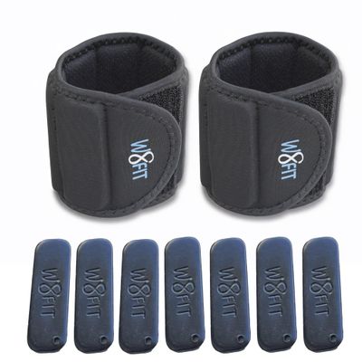 W8FIT Adjustable Wrist Weights 3 LBS PAIR (1.5 LBS each) Medium 6"-8"