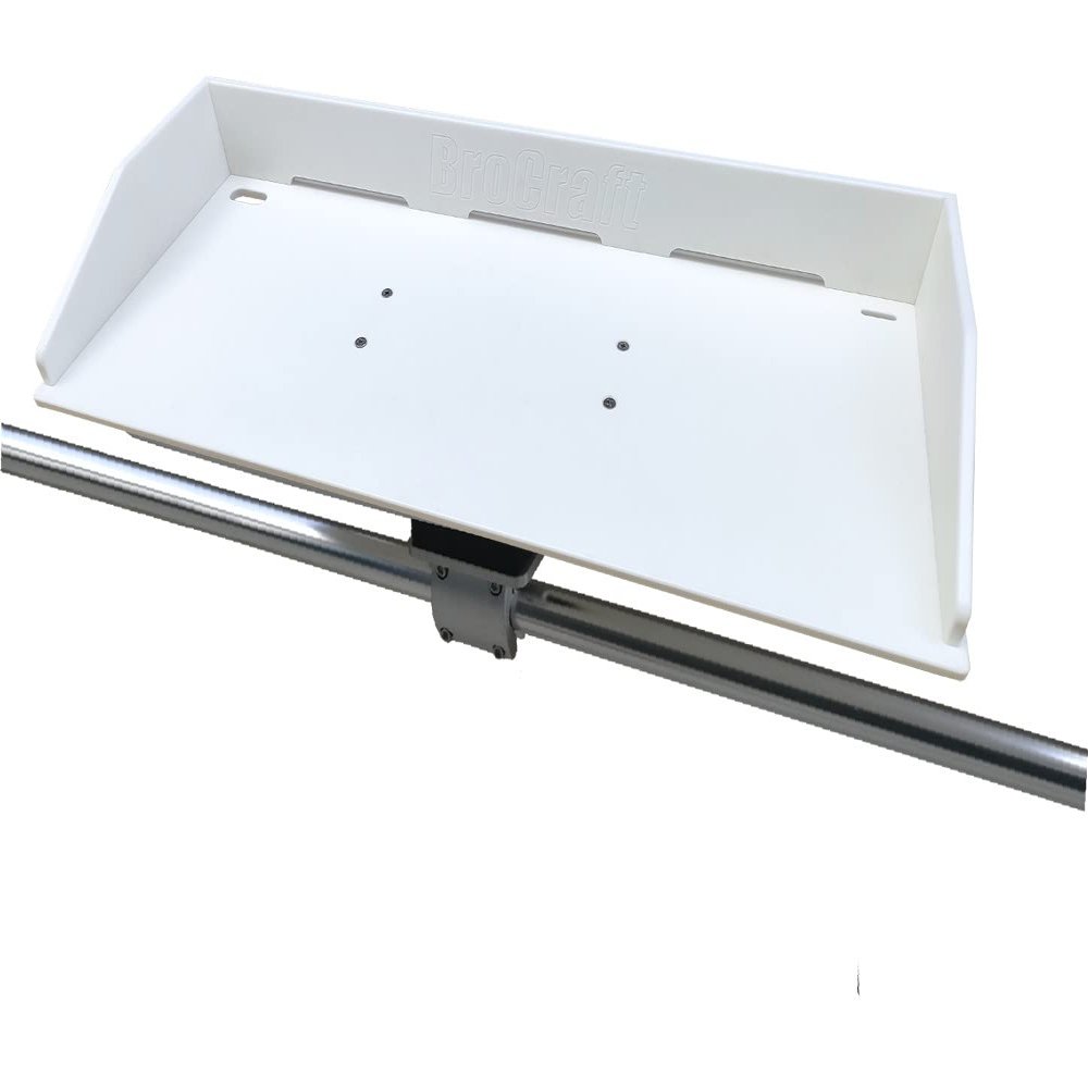 Brocraft Bait Table/Fillet Table/Cutting Board with Rod Holder for Rail Mount