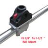 Brocraft Bait Table/Fillet Table/Cutting Board with Rod Holder for Rail Mount view 3