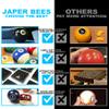 JAPER BEES Deluxe Billiard Ball/Pool Ball Set Complete 16balls Regulation Size&Weight Resin Ball view 4