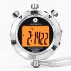 Rolilink Stopwatch,Metal Stop Watch for Sports Stopwatches Timer for Sports and Competitions (2 Lap with Backlight-Metal) view 1