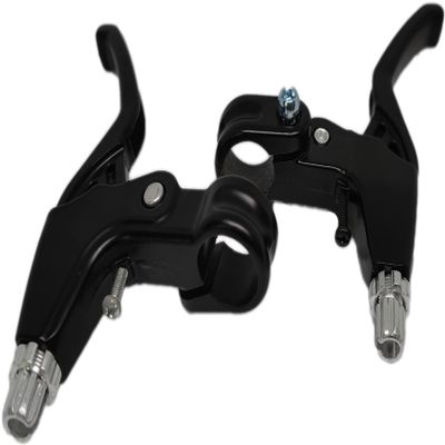 QIYAGE Bicycle BicycleStore 1 Pair Universal Full Aluminum Alloy Brake Handle Mountain Road Bike Brake Lever 2.2cm Diameter