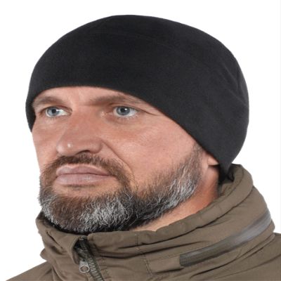 2SBR 2SABERS Warm Lightweight 170 Fleece Watch Cap - Men Women - Outdoor Skull Beanie Hat Black