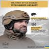2SBR 2SABERS Warm Lightweight 170 Fleece Watch Cap - Men Women - Outdoor Skull Beanie Hat Black view 4