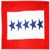 3x5 Five Blue Star Service Star Banner Military 3'x5' Premium Quality Heavy Duty Printed Polyester Flag