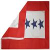 3x5 Five Blue Star Service Star Banner Military 3'x5' Premium Quality Heavy Duty Printed Polyester Flag view 2
