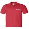 ALLNTRENDS Men's Polo T Shirt Security Embroidered Officer Top Embroidery Guard (XL, Red) view 1
