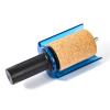 XCMAN Ski Roto Brush Kit 100mm Length-Nylon,Horsehair,Cork,Axle with Handle and Safety Shield/Hood view 2