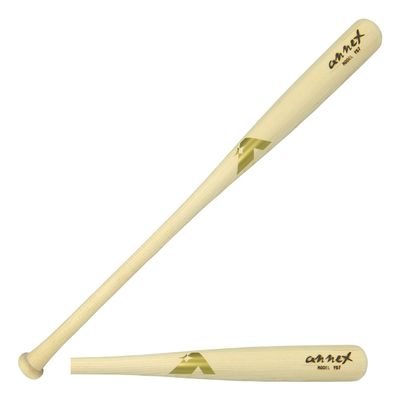 Annex Model Y57 Maple Wood Baseball Bat (Youth) (Natural, (27-Inch/22 to 20-Ounce ((-5 to -7)))