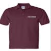 ALLNTRENDS Men's Polo T Shirt Paramedic Embroidered EMT Top Embroidery Gift (M, Maroon)