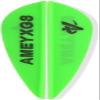 AMEYXGS 50pcs Archery Rubber Feather 2/3/4inch Rubber Arrow Feather Plastic Arrow Vanes DIY Hunting Archery Arrow (Green 2inch) view 2