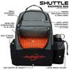 MVP Disc Sports Shuttle Disc Golf Backpack Bag (Gray/Orange) view 2