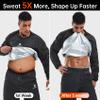 HOTSUIT Sauna Suit Men Anti Rip Sweat Suits Gym Boxing Workout Jackets Pants view 2