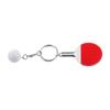 LoveinDIY Tennis Racket Pong Paddle Key Keychain, Red, 9.5cm view 2