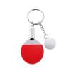 LoveinDIY Tennis Racket Pong Paddle Key Keychain, Red, 9.5cm view 3