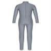 JEATHA Kids Girls Classic Long Sleeves Full Body Gymnastics Exercise Unitard Sports Leotard Bodysuit Costumes Dark Gray 4-5 view 2