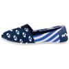 FOCO BYU Cougars NCAA Womens Stripe Canvas Shoes - L view 1
