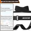 Boncas Adjustable Bike Rack Strap 24" Bicycle Wheel Stabilizer Straps with Innovative Gel Grip Keep The Bicycle Wheel from Spinning - Black 4 Pack view 2
