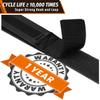 Boncas Adjustable Bike Rack Strap 24" Bicycle Wheel Stabilizer Straps with Innovative Gel Grip Keep The Bicycle Wheel from Spinning - Black 4 Pack view 3