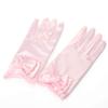 LeJulyeekay Girls Satin Gloves Princess Gloves for Kids Party Gloves Wedding, Formal Pageant view 1