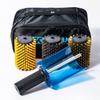 XCMAN Ski Roto Brush Kit 100mm Length-Nylon,Horsehair,Brass,Axle with Handle and Safety Shield/Hood view 1