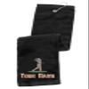 Printualist Personalized Golf Towel - Custom Embroidered Design & Name - Men Design - 16" x 26", Black, Absorbent Cotton Terry Velour Fabric view 1
