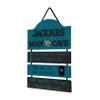 FOCO NFL Jacksonville Jaguars Wood SignWood Man Cave Sign, Team Colors, One Size view 2