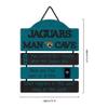 FOCO NFL Jacksonville Jaguars Wood SignWood Man Cave Sign, Team Colors, One Size view 3