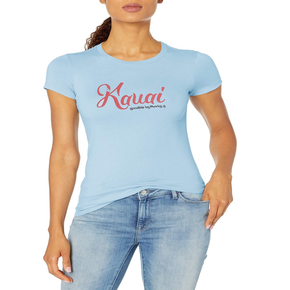 Marky G Apparel 4.2 Oz. Favorite T-Shirt (6004-Kauai) Baby Blue, M