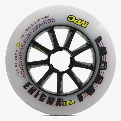 Bont Skates - MPC Enigma Inline Speed Skating Wheels - Single Wheel (Turbo 110mm Firm)