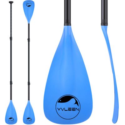 YVLEEN SUP Paddle Board PaddleStand up Paddleboard Paddles Adjustable Aluminum 4-Piece Floating Kayak PaddleConvertible Paddle