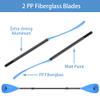 YVLEEN SUP Paddle Board PaddleStand up Paddleboard Paddles Adjustable Aluminum 4-Piece Floating Kayak PaddleConvertible Paddle view 4