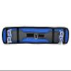 Y&Z Enterprises Synthetic Treeless Freemax English Horse Saddle Tack Get Matching Girth & Strap (17 Inch Seat, Blue) view 4