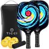 Pickleball Paddles Set of 2, USAPA Approved Fiberglass Pickleball Set with 4 Balls & Carry Bag, Lightweight Rackets for Beginners & Adults view 1