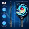 Pickleball Paddles Set of 2, USAPA Approved Fiberglass Pickleball Set with 4 Balls & Carry Bag, Lightweight Rackets for Beginners & Adults view 4