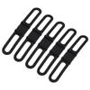 Keenso Strap, Multipurpose Silicone Adjustable Rack Strap 5Pcs Tie Downs Fastening Stabilizer Straps view 2