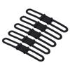 Keenso Strap, Multipurpose Silicone Adjustable Rack Strap 5Pcs Tie Downs Fastening Stabilizer Straps view 3