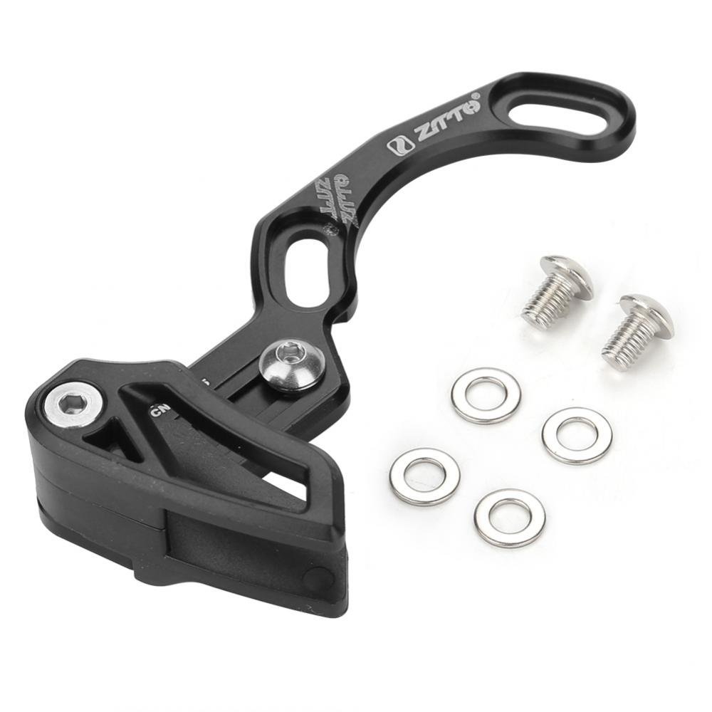 Chain Direct Mount Chainring Guard,Aluminium Alloy Chain Tool for ISCG 03 Bottom Bracket (Black)