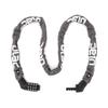 ULAC Street Fighter Neo Chain Lock Combo, Resettable 4-Digit Combination Anti-Theft Bicycle Lock (Grey) view 1
