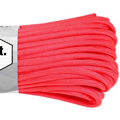 Atwood Rope MFG 550 Paracord 300 Feet 7-Strand Core Parachute Cord (Hot Pink)