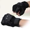 Adhesive Tape Rivet PU Leather Fitness Exercise Men Gloves view 1