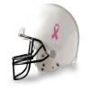 Breast Cancer Awareness Football Helmet Decal, Pink Ribbon, 1 Decal view 1