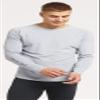 Solbari UPF 50+ Men's Sun Protection Long Sleeve Rashguard Aqua Sport Collection - Medium - Cool Grey - UV Protection, Sun Protective view 2