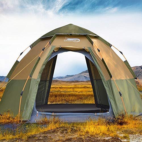 Desert Dome Automatic Easy Setup Camping Family Travel Tent