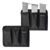 RAYMACE Triple Magazine Pouch with Melt Adhensive, Pistol Mag Holder Indoor Gun Safe Accessory view 1