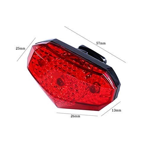 LED Bicycle Tail Lights Flash Security Warning Lights
