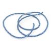 2mm Round Faceted Small Jewelry Loose Gemstone Beads Strand 15" Natural Stone for Necklace Bracelet DIY Design (#27 Blue Hematite) view 1