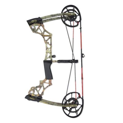 Archery Dual-Purpose Compound Bow Adjustable 40-60lbs Draw Weight 25" - 30" Draw Length Compound Bow Steel Ball Bow Hunting Equipment with Max Speed 310fps Right Handed (camo)