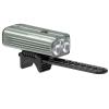 LEZYNE Super Drive Bicycle Micro USB Rechargeable IPX7 White LED Front Light with Multiple Solid & Flash Modes | Integrated Silicone Rubber Strap Mount | Smart Connect | 1600 Lumens, Lite Gray Gloss view 1