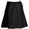 Indian Trendy Sari Petticoat Cotton Stitched Adjustable Waist Saree Underskirt Lining Skirt - One Size - Black view 1